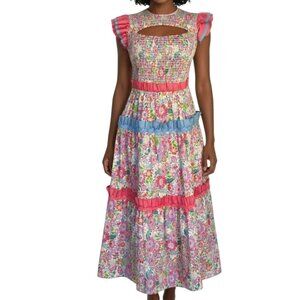 Alden Adair Stella Dress in Happy Daze Print